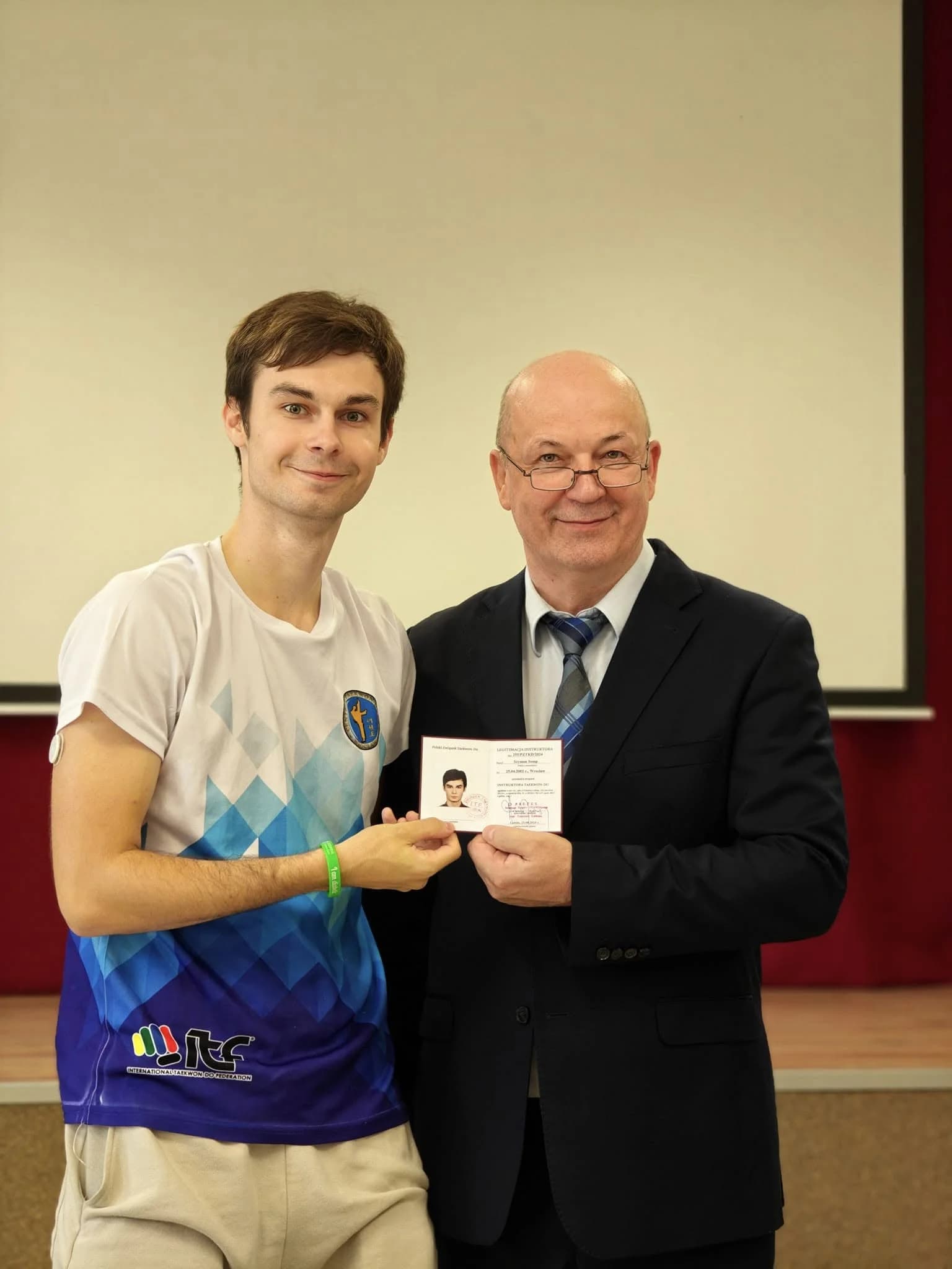 Szymon Semp licencjonowanym instruktorem Taekwon-do! Sukces po kursie w Lublinie